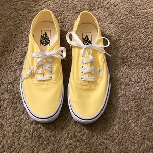 Yellow vans
